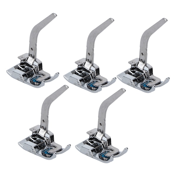 5Pcs Knit Presser Foot Household Sewing Machine Accessories for Light Thin Elastic Fabrics