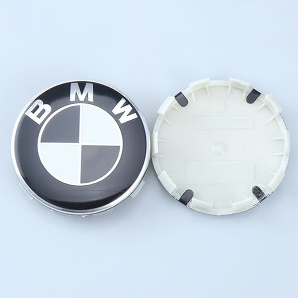 4 stk. 68 mm navkapsler kompatible med BMW