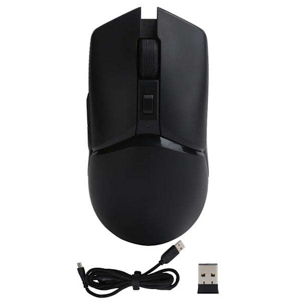 Ajazz trådlös mus ergonomisk 8-knappars RGB 200-16000 DPI justering för spelkontor