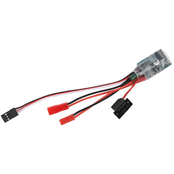 30A ESC børstet ESC-motor elektrisk hastighetsregulator med brems for RC-bilbåtmodell 30A