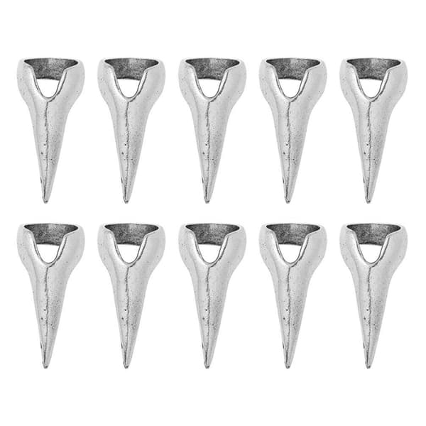 10 stk. Halloween Kostyme Klør Gotisk Punk Ringer Retro Negl Ring Klør Full Finger Ringer