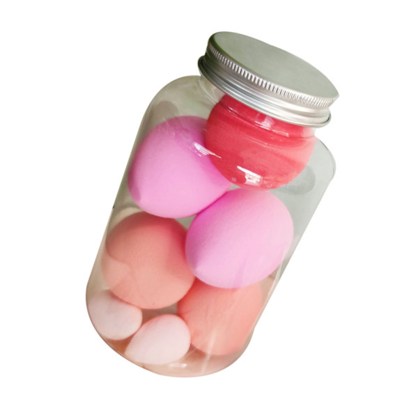 7 kpl Puuteri Puff Kosteaa Kuivaa Super Pehmeä Mini Kannettava Sekoitus Tiheä Meikki Puff Tyyppi 2