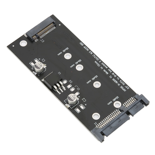 SATA M.2 SSD till SATA Adapterkort Stabil Prestanda Praktiskt Adapterkort för Laptop Dator