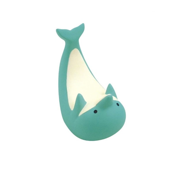 Desktop Phone Holder Cute Odorless Stable Small Resin Cellphone Stand for Tablet Home Office Dolphin