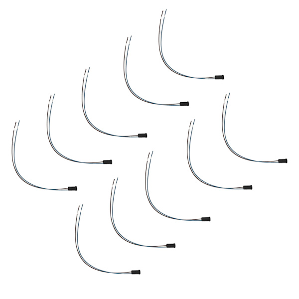 10 stk. G4 LED-pære fatning silikone halogen base lampeholder G4 fatning til MR16 MR11