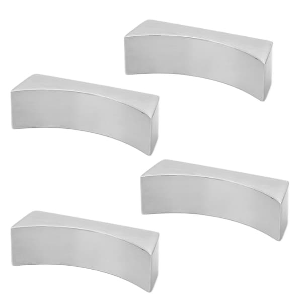 4 st Rostfritt Stål Chopstick Rest Båtform Chopstick Sked Kniv Gaffel Bestickhållare