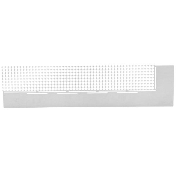 Diamantmaling lineal DIY håndlavet 5D rustfrit stål broderi 400 huller prikker