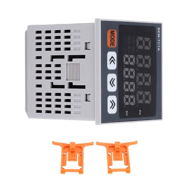 PID Temperaturregulator 72x72mm Digital Display Intelligent Termostat AC 100‑240V