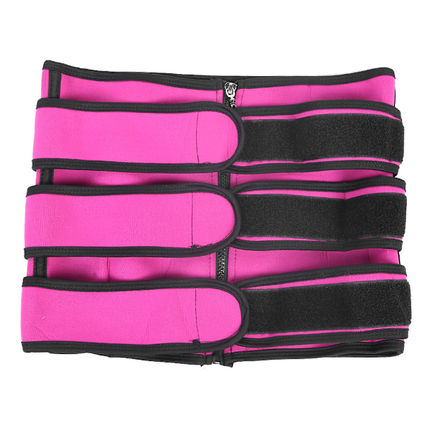 Waist Trainer Bælte Lynlås Type Elastisk Åndbar Talje Shaping Slankende Sportsbælte5XL
