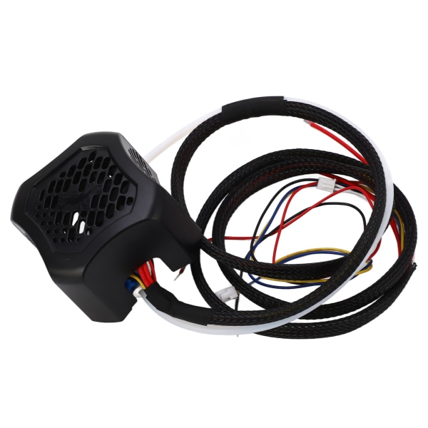 Fuld Hotend Kit 3D-printer Tilbehør Hot End Kit med Dobbelt Blæsere til Ender 3 V2 DC24V