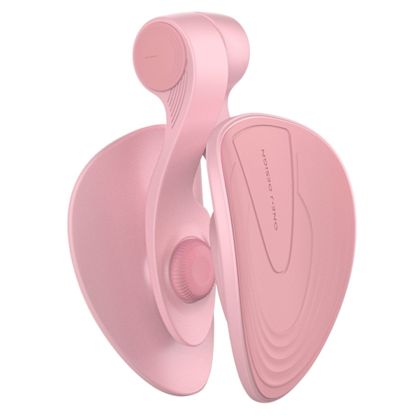 Lårträningsutrustning Lår Master Toner Justerbar bäckenmuskelträningsutrustning Innerlårträningsutrustning för hemmagym 7KG Rosa