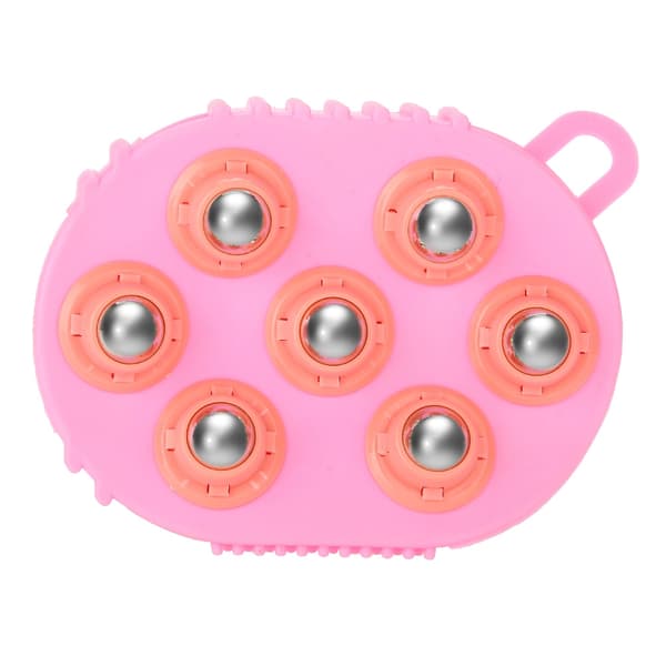 360° Rustfrit Stål Krops Cellulite Massager Muskel Smertelindring Afslappende Massagebørste Handske