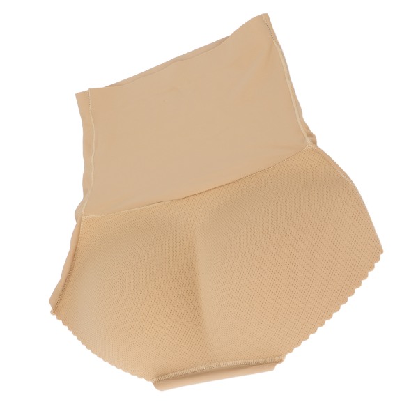 Kvinnor Body Shaping Shorts Hög midja Rumpa Lyftande Magkontroll Vadderade rumpa Trosor HudfärgM