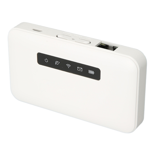 4G LTE mobil WiFi-hotspot med SIM-kortslot RJ45 WAN LAN 300 Mbps understøtter 32 brugere modem til rejser indendørs udendørs