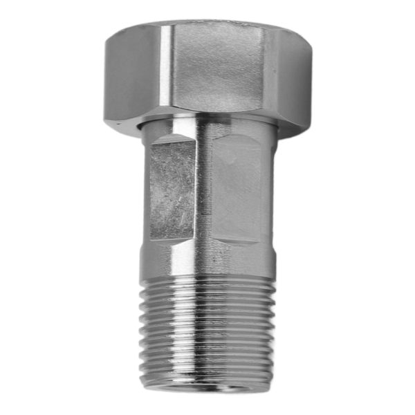 Rustfrit Stål Rørfitting VVS Stødledsadapter Spa Boblebad Komponenter Hardware G1/2 til G3/4