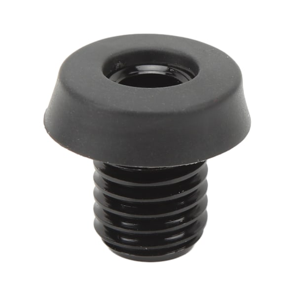 Billiard Cue Bottom Cover Aluminium Alloy Plastic Rear Plug Pool Stick Bumper Protector Black