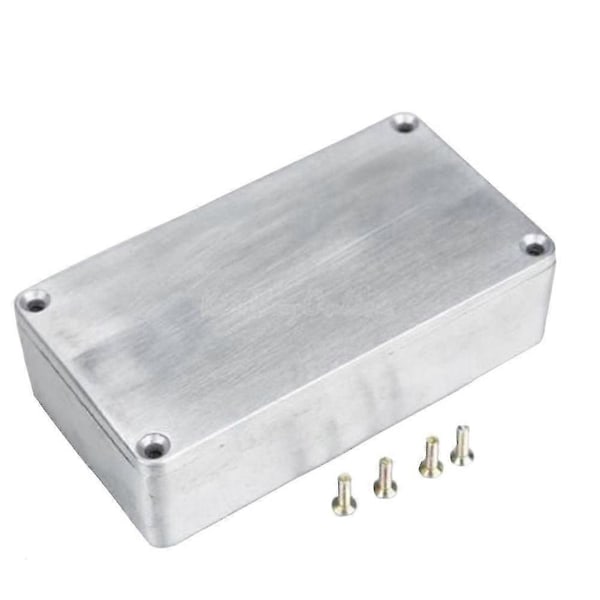 1590B Gjuten Metall Aluminiumlåda Kapsling för Gitarr Effektpedal