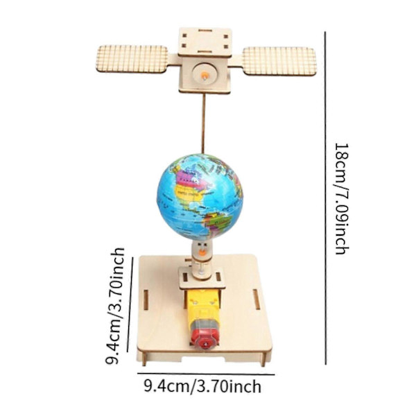 Roterande System Modell Stem Projekt Träningsleksak Spel DIY Vetenskap E x periment--