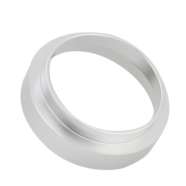 58mm Aluminium Universal Kaffedosering Ring Trakt Erstatning Kaffemaskin Tilbehør (Sølv)