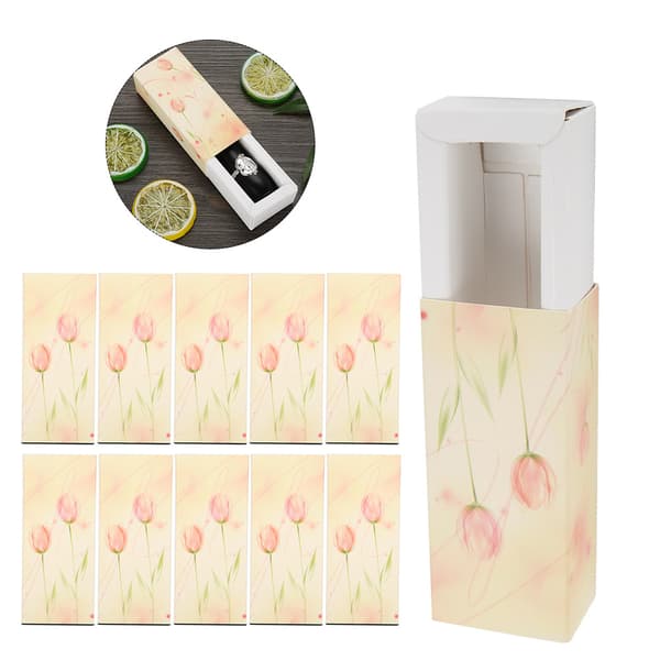 10 st pappersfodral DIY handgjort läppstiftmaterial läpprörsförpackning kartong tom låda 02