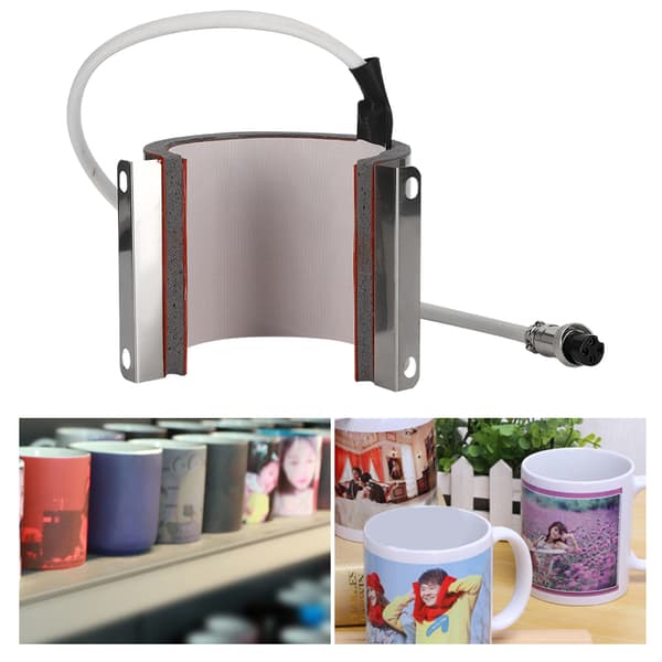 Bakekoppmatte Varmeoverføringsmaskin Ristebildeutstyr Coaster Tilbehør 220V6oz