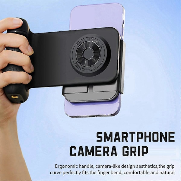 Bluetooth Selfie Stick med Fjernbetjening Anti-sort