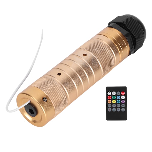 10W RGBW Fiberoptisk Lys med Fjernbetjening Bil Loft KTV Bar Dekoration 0,75mm x 2mEU 100-240V