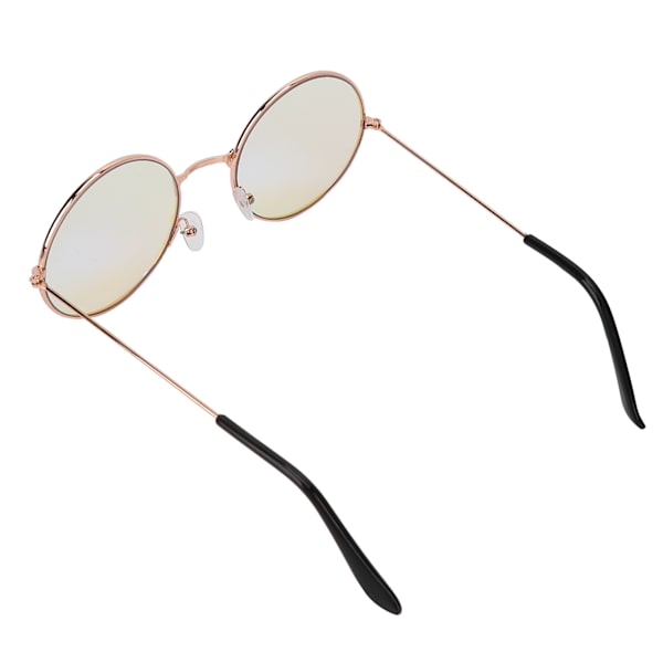 Färgblindglasögon Helbåge Förbättra synen Unisex Korrigerande syn Röd Grön Blindhetsglasögon för konstdesign Guld