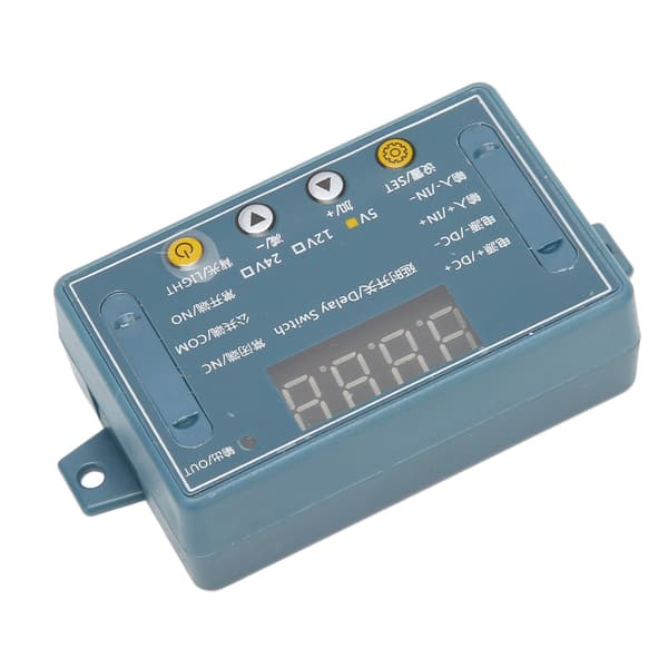 Tidsforsinkelsesmodul DC 5V 32 moduser LED digitalt display regulerbar timing automatisk kontrollbrytermodul for motor