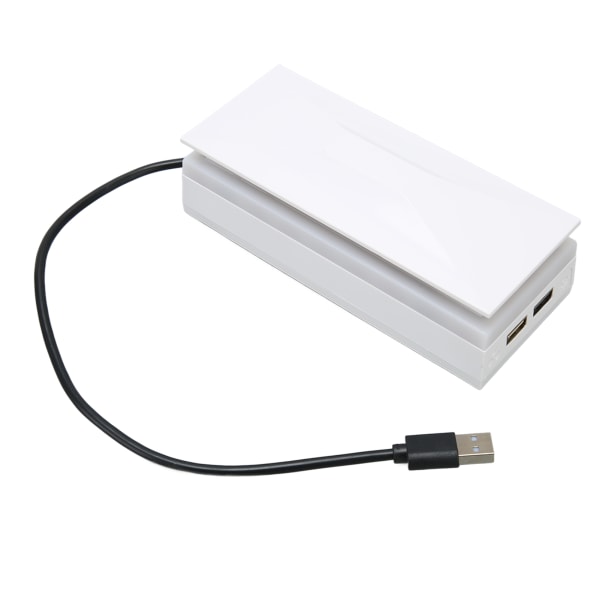 Spillkonsoll kjølevifte LED-lysstripe Topp støvtett fargerik konsollvifte for Xbox Series S