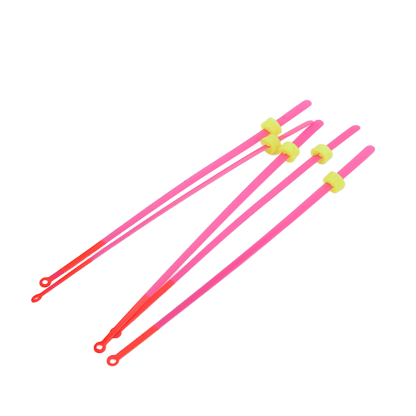 5 st/set Isfiske Förläng Spö Topp Hållbar Utomhus Vinter Fiske Spö Beslag 16cm
