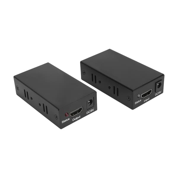 HD Multimedia Interface Signal Extender 1080P 196ft Signalförstärkare Repeater US-kontakt 100‑240V
