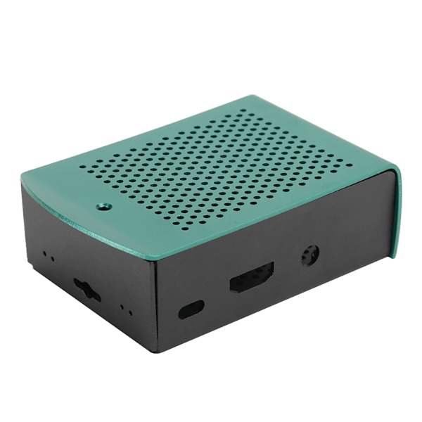 Metall moderkortshölje i aluminiumlegering, moderkortstillbehör för Raspberry Pi, grön