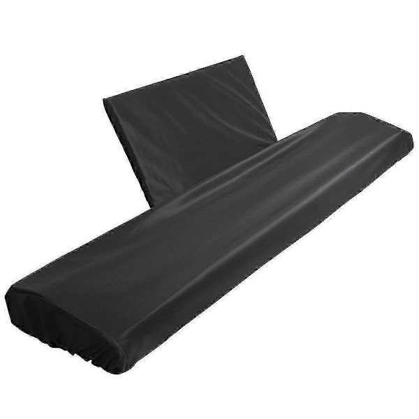 Dammskydd för Piano Keyboard kompatibelt med 88 tangenter, med notställsskydd, skydd för elpiano, dammtätt och tvättbart
