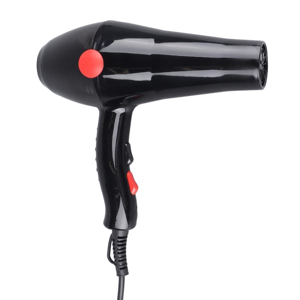 Hårtørrer Høj Effekt Sort Professionel Hårtørrer til Salon Hjem EU Stik 220-240V