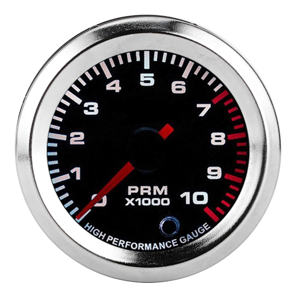 52mm/2in Universal 7 Färger Varvräknare Revolutionsmätare med Mätintervall 0‑10000RPM