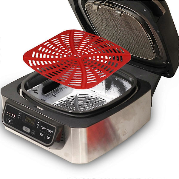 Roiskesuoja Ninja Air Fryer -sisägrilliin, punainen