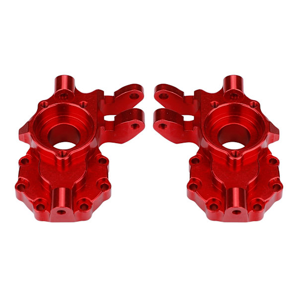 1 par aluminiumlegering portal drivhus foran Traxxas TRX-4 1/10 Crawler RC-del (rød)