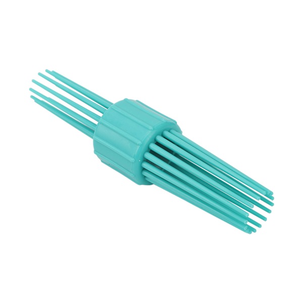 Slip Hair Curling Comb Säkerhet Halksäker Multi Teeth Roll Hårkam för kvinnor Lady Girl