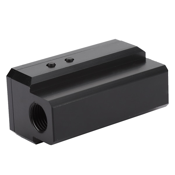 Intelligent Vattentemperatur Skydd Multi Mode OLED Display Övervakning Termometer(Svart )