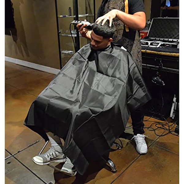 Frisørkjole Unisex hårklippekjole Vaskbar Barber Cape Salon Cape