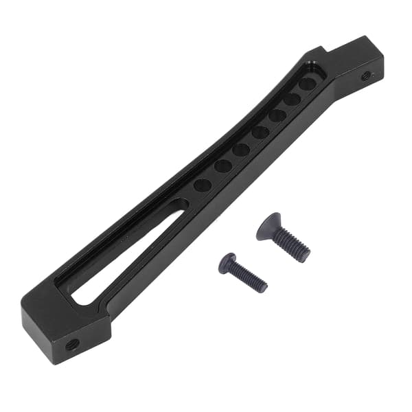 Aluminiumslegering Front Chassisstiver Stabil Ydeevne Stærk Støtte 8,7 cm Længde RC Tilbehør til ARRMA 1:7 1:8 Sort