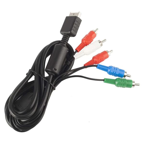 AV-komponentkabel Universal signalinterferensresistent AV-kabel til PS2 til PS3-tilbehør