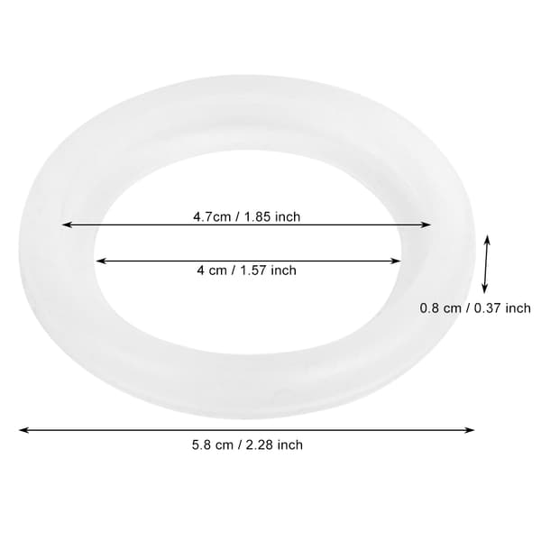 Silikonforseglingsring for universell espressokaffemaskin tilbehørsdel GS-R002