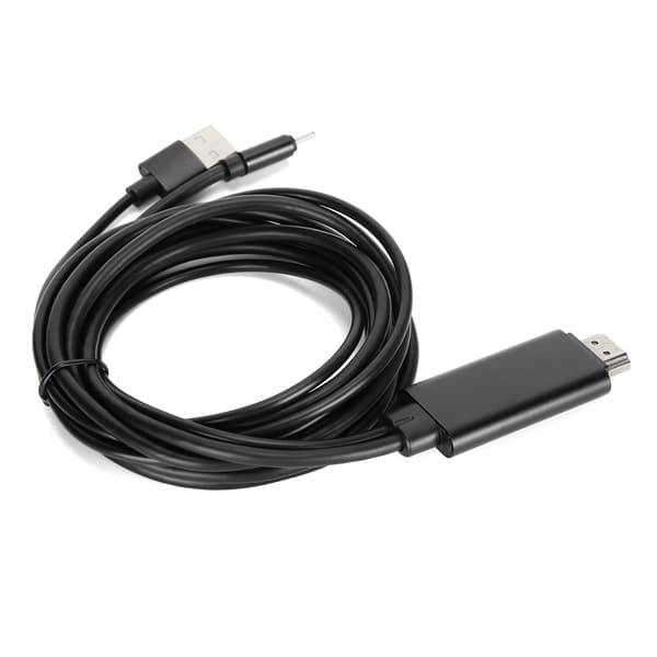 1,8M 4K Type C til HD Multimedia Interface Kabel Mobiltelefon til HDTV Synkroniseringsskærmkabel