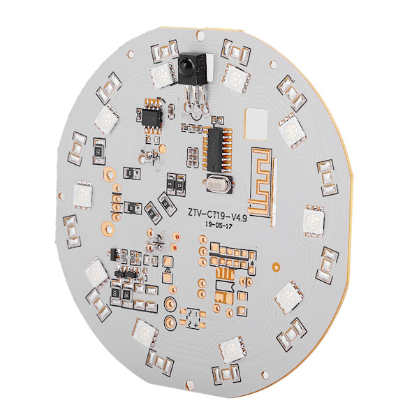 CT19 färgglada RGB-ljus Bluetooth högtalare Glödlampa Bluetooth -kort med fjärrkontroll