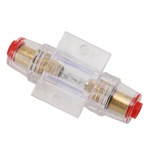 Bilstereo Single in Line AGU sikringsholder 60A høj temperatur modstandsdygtig til 4AWG 8AWG ledning