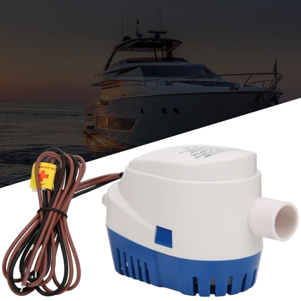 HYBP2 G1100-02 24V vannyacht miniatyr kloakk selvsugende høystrøm nedsenkbar automatisk pumpe