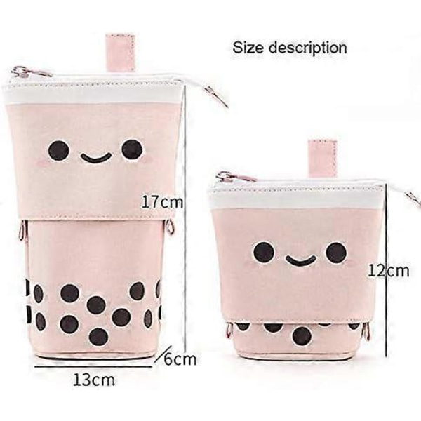 Pencil Case Stand Up Pen Taske Pop-Up Penalhus Blyant Pen Pose Taske Holder til Mellemhøj Sc
