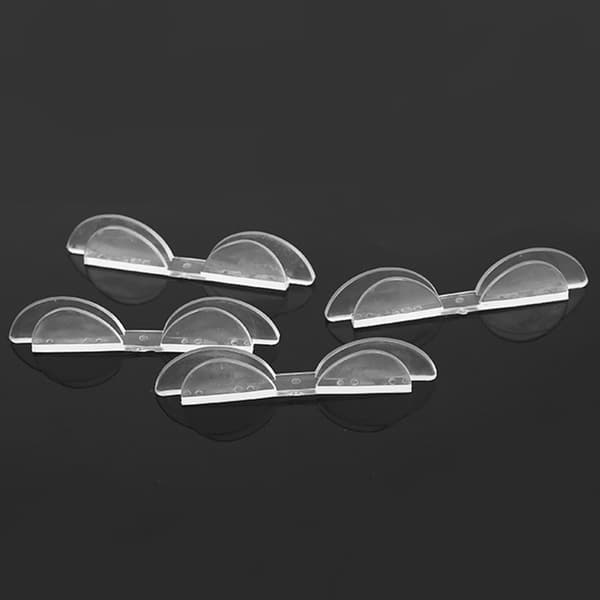 4 st/set bildörrskantsskydd, stötfångare, botten, repskydd (transparent)